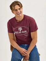 Men's Wrangler Collegiate Barb Wire T-Shirt Texas A&M