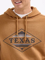 Men's Wrangler Collegiate Construction Pullover Hoodie University Of Texas