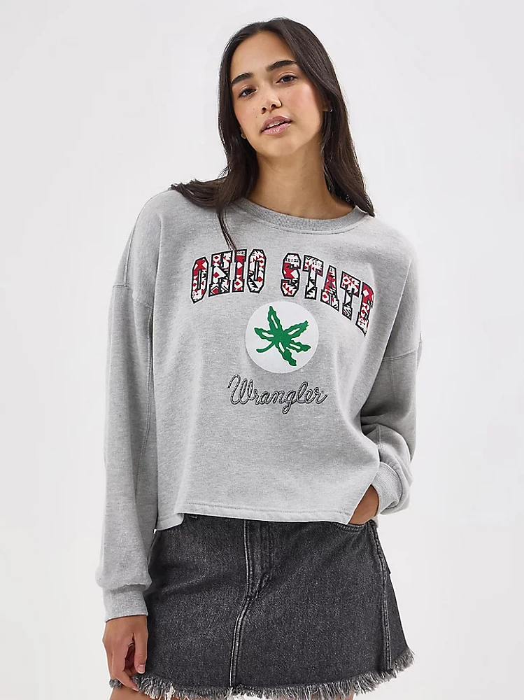 Women's Wrangler Collegiate Southwest Sweatshirt Ohio State