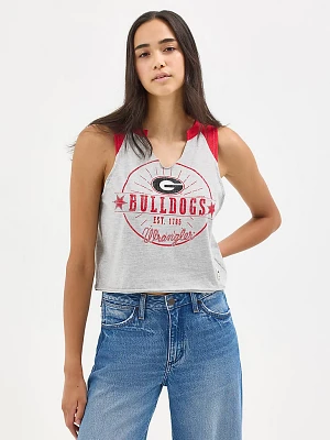 Women's Wrangler Collegiate Vintage Muscle Tee University Of Georgia