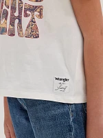 Girl's Wrangler x Lainey Wilson Hang Tight Tee White