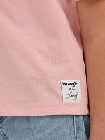 Girl's Wrangler x Lainey Wilson Shadow Ringer Tee Blossom