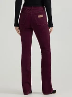 Women's Corduroy Bold Bootcut Jean Winetasting