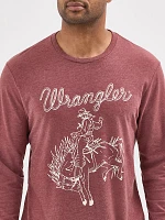 Men's Long Sleeve Graphic T-Shirt Port