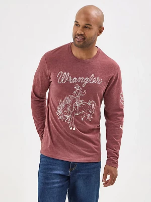 Men's Long Sleeve Graphic T-Shirt Port