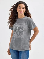 Women's Cowboys Eclipse Graphic Tee Pewter