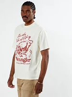 Wrangler® x PacSun Men's Graphic T-Shirt Marshmallow