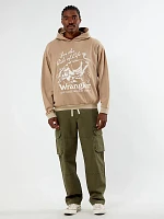 Wrangler® x PacSun Men's Graphic Hoodie Dune