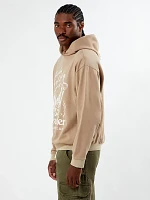 Wrangler® x PacSun Men's Graphic Hoodie Dune