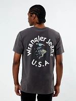 Wrangler® x PacSun Men's Graphic T-Shirt Washed Black