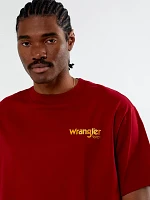 Wrangler® x PacSun Men's Graphic T-Shirt Biking Red