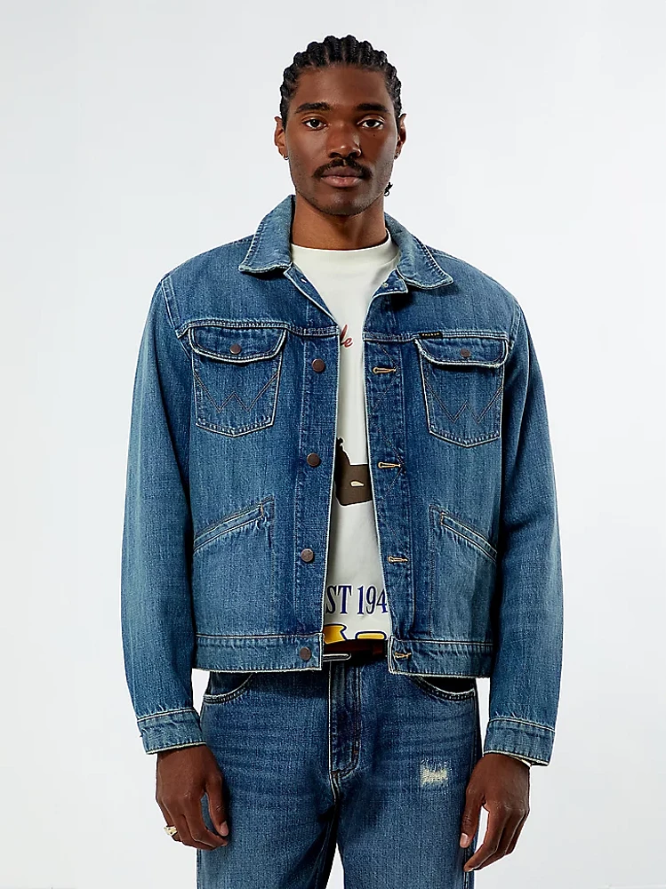 Wrangler® x PacSun Men's Trucker Jacket Bolster