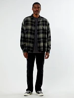 Wrangler® x PacSun Men's Flannel Shirt Deep Depths