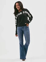 Women's Long Live Cowboys Crew Sweatshirt