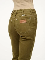 Wrangler + STAUD The Must Jean Sergeant Green