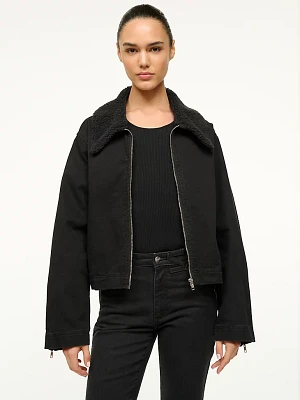 Wrangler + STAUD The Minimal Jacket Black