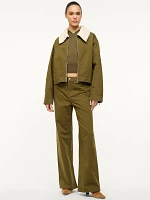 Wrangler + STAUD The Minimal Jacket Sergeant Green