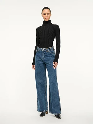 Wrangler + STAUD The Loose Jean Indigo