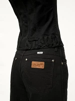 Wrangler + STAUD Trucker Top Black