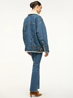 Wrangler + STAUD Reversible Biggest Jean Jacket Indigo