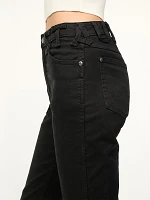 Wrangler + STAUD The Everyday Jean Black