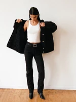 Wrangler + STAUD The Everyday Jean Black