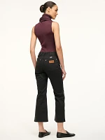 Wrangler + STAUD The Cropped Boot Jean