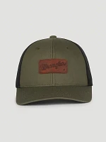 Wrangler Logo Mesh Hat in Black