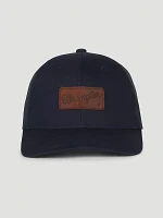 Wrangler Logo Mesh Hat in Navy