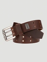 Boy's Double Perforated Belt Brown