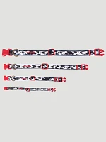 Cow Print Dog Collar Black/White