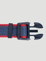 Denim Logo Dog Collar Dark Blue