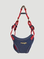 Denim Comfort Dog Harness:Dark Blue:XS