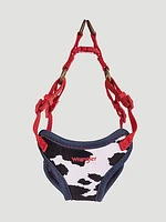 Cow Print Comfort Dog Harness:Black/White:L