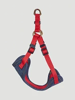 Denim Comfort Dog Harness:Dark Blue:S