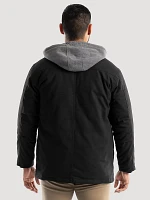 Wrangler® Workwear Quilt Lined Shirt Jacket Black