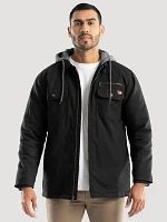 Wrangler® Workwear Quilt Lined Shirt Jacket Black