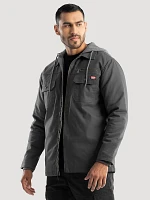 Wrangler® Workwear Quilt Lined Shirt Jacket Asphalt