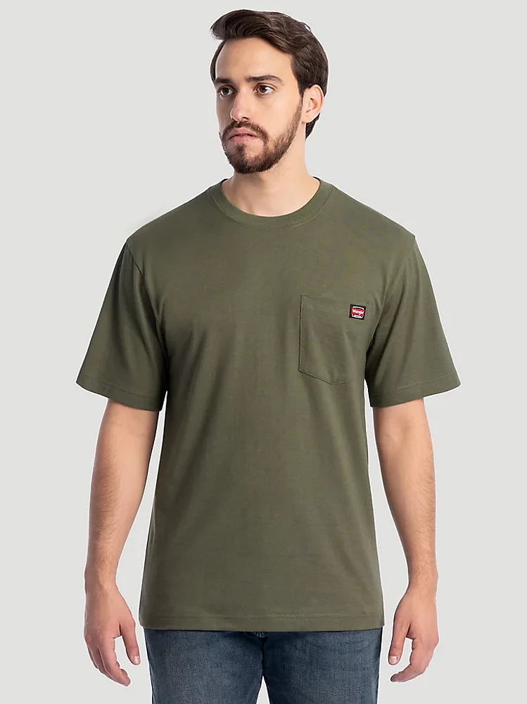 Men's Workwear Pocket T-Shirt Moss