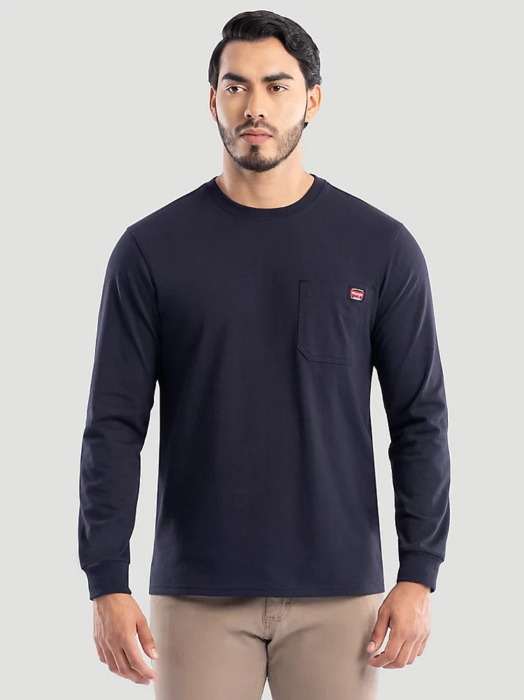 Men's Heavyweight Workwear T-Shirt Dark Navy