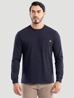 Men's Heavyweight Workwear T-Shirt Dark Navy