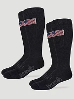 Men's Ultra-Dri® USA Tall Boot Sock in Charcoal