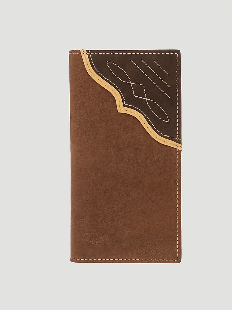 Contrast Corner Rodeo Wallet:Brown:One Size