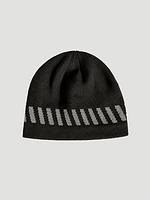 Fleece Lined Workwear Beanie (2-Pack) in Black/Charcoal