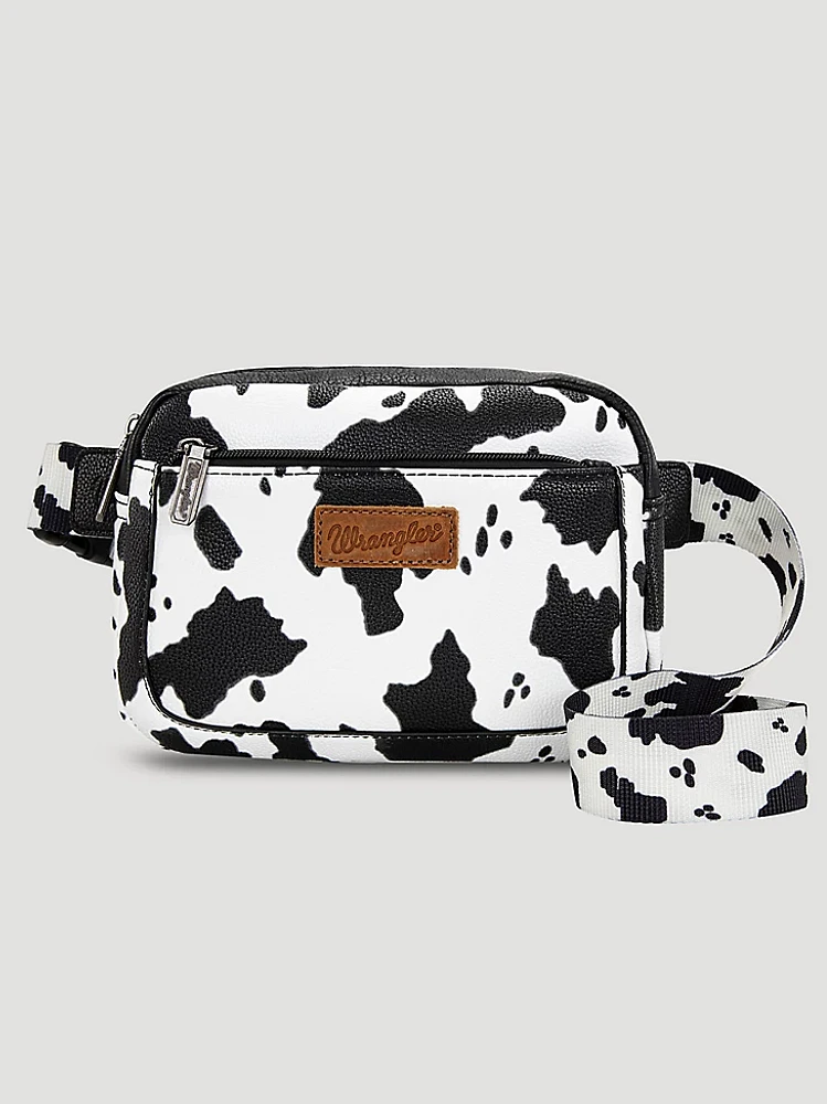 Cow Print Belt Bag in