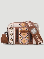 Southwest Print Belt Bag in Coffee