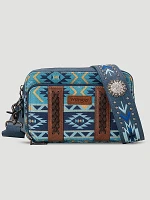 Southwest Print Belt Bag in Navy