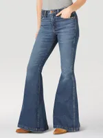 The Wrangler Retro® Premium Jean: Women's High Rise Trumpet Flare Paige