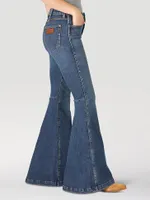 The Wrangler Retro® Premium Jean: Women's High Rise Trumpet Flare Paige