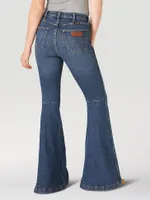 The Wrangler Retro® Premium Jean: Women's High Rise Trumpet Flare Paige